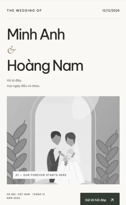 Bản xem trước thiệp Chúng Mình