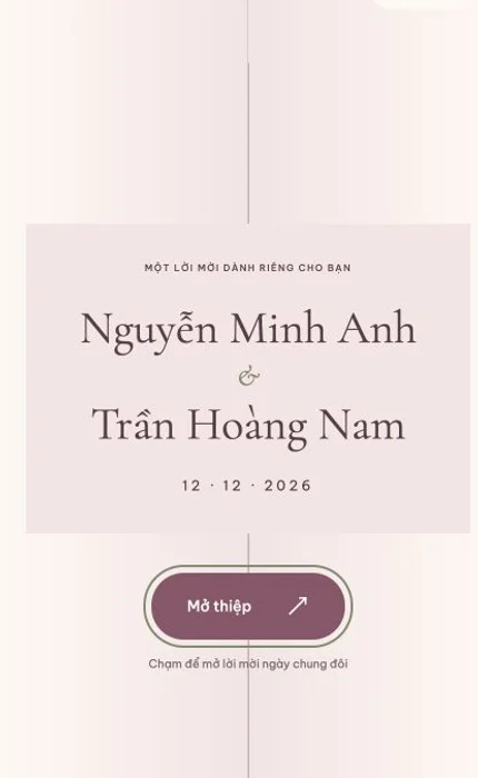 Bản xem trước thiệp Vườn Yêu
